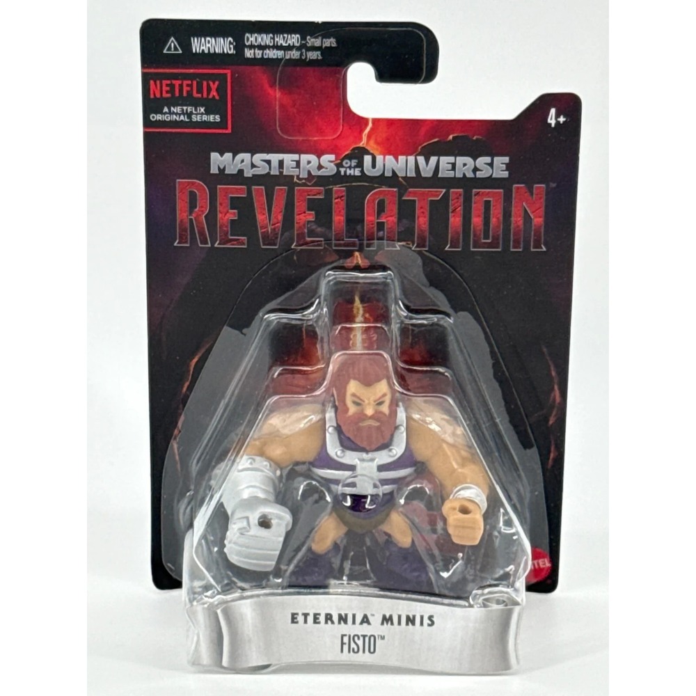 Mattel MOTU Fisto Revelation Eternia Minis 3in MOC Netflix Figure